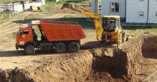 Котлован для дома Ессентуки, цена от 313 руб./м3.