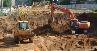 Котлован для дома Ессентуки, цена от 313 руб./м3.